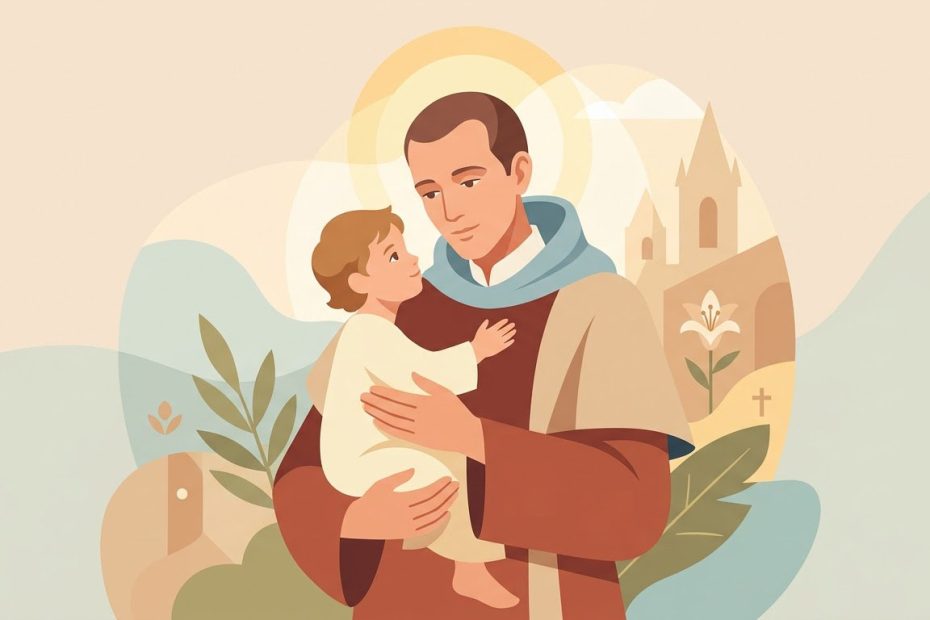 Heiliger Gerhard - Illustration prière catholique
